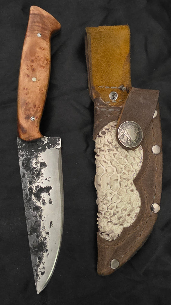 Rough Forged Camp Knife