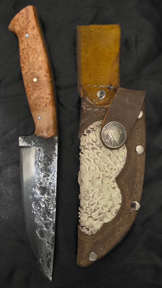 Rough Forged Camp Knife