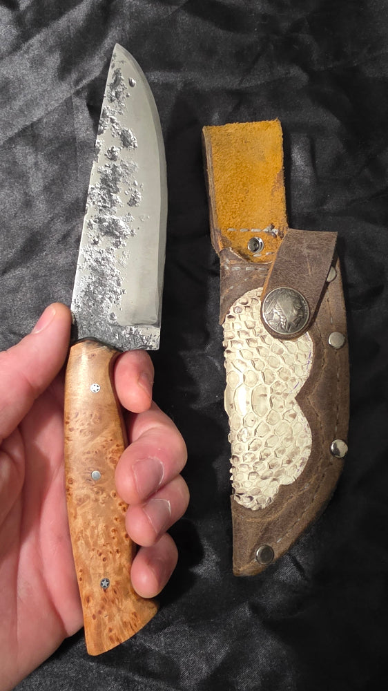 Rough Forged Camp Knife