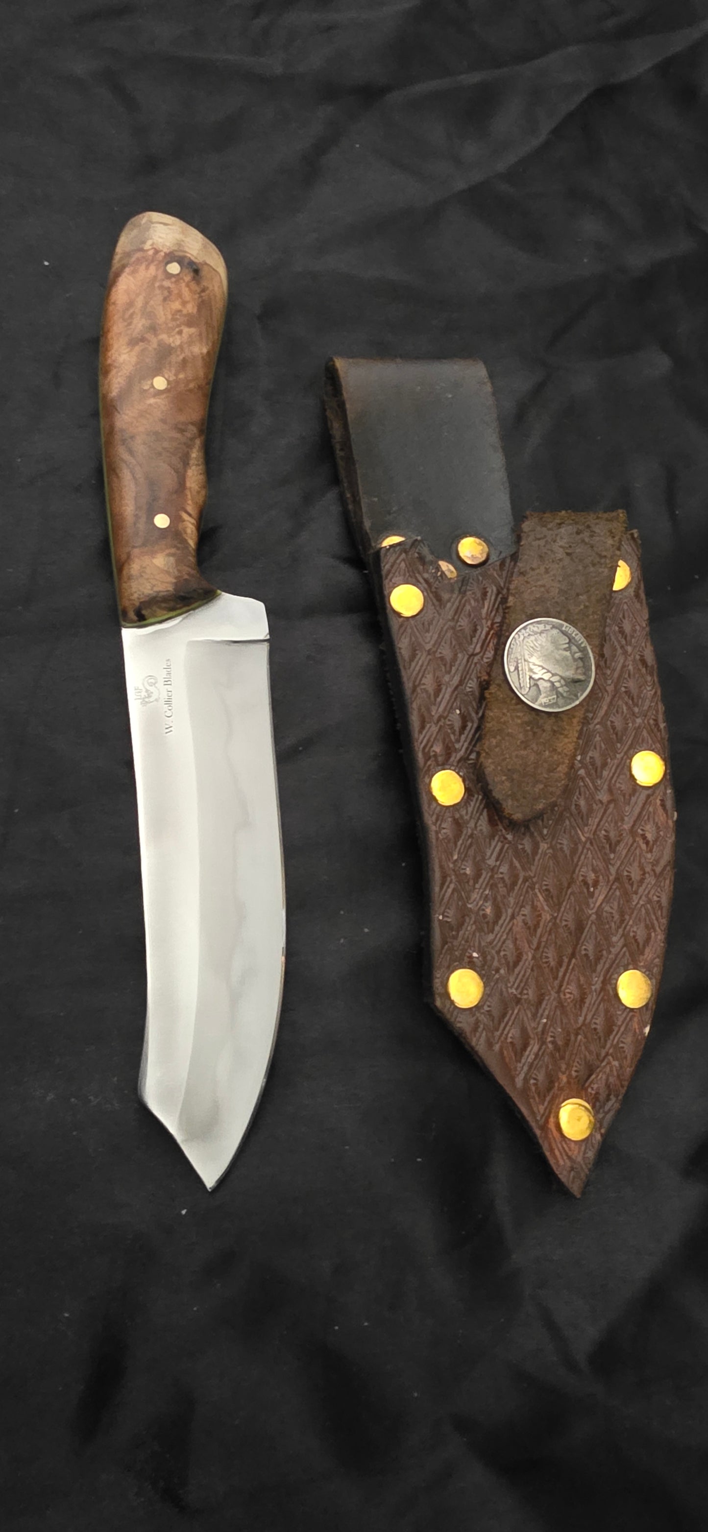 W2 Hand Forged EDC With AUTHENTIC Hamon