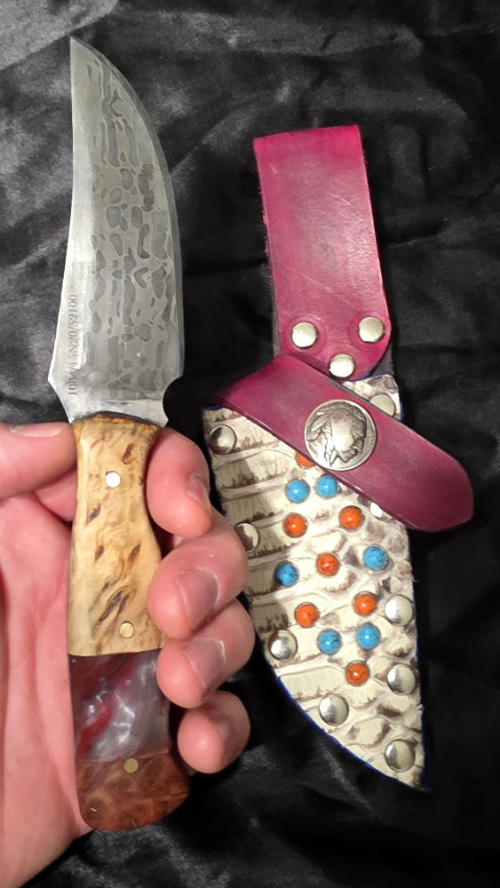 Nice little EDC Damascus Knife